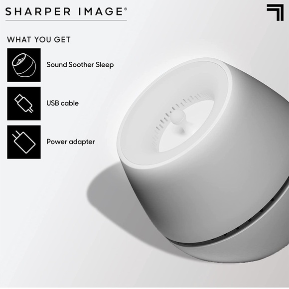 SHARPER IMAGE :Sound Soother White Noise Machine - Picture 4 of 8